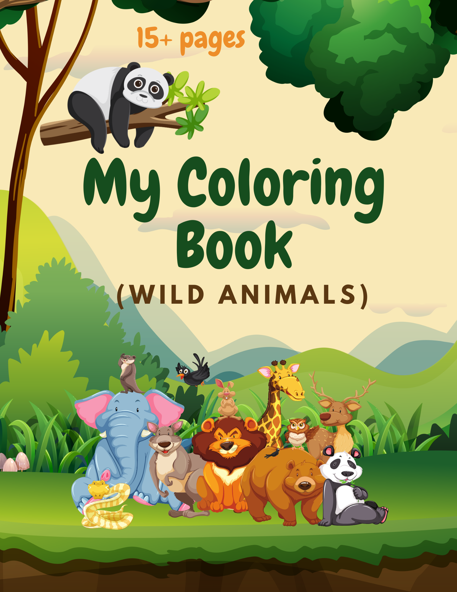 All in one Animal Alphabet Coloring Book 2 1