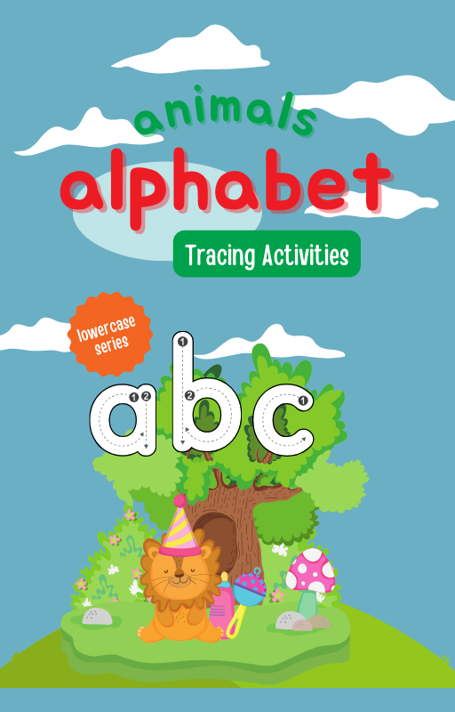 animals alphabet Tracing Activities 